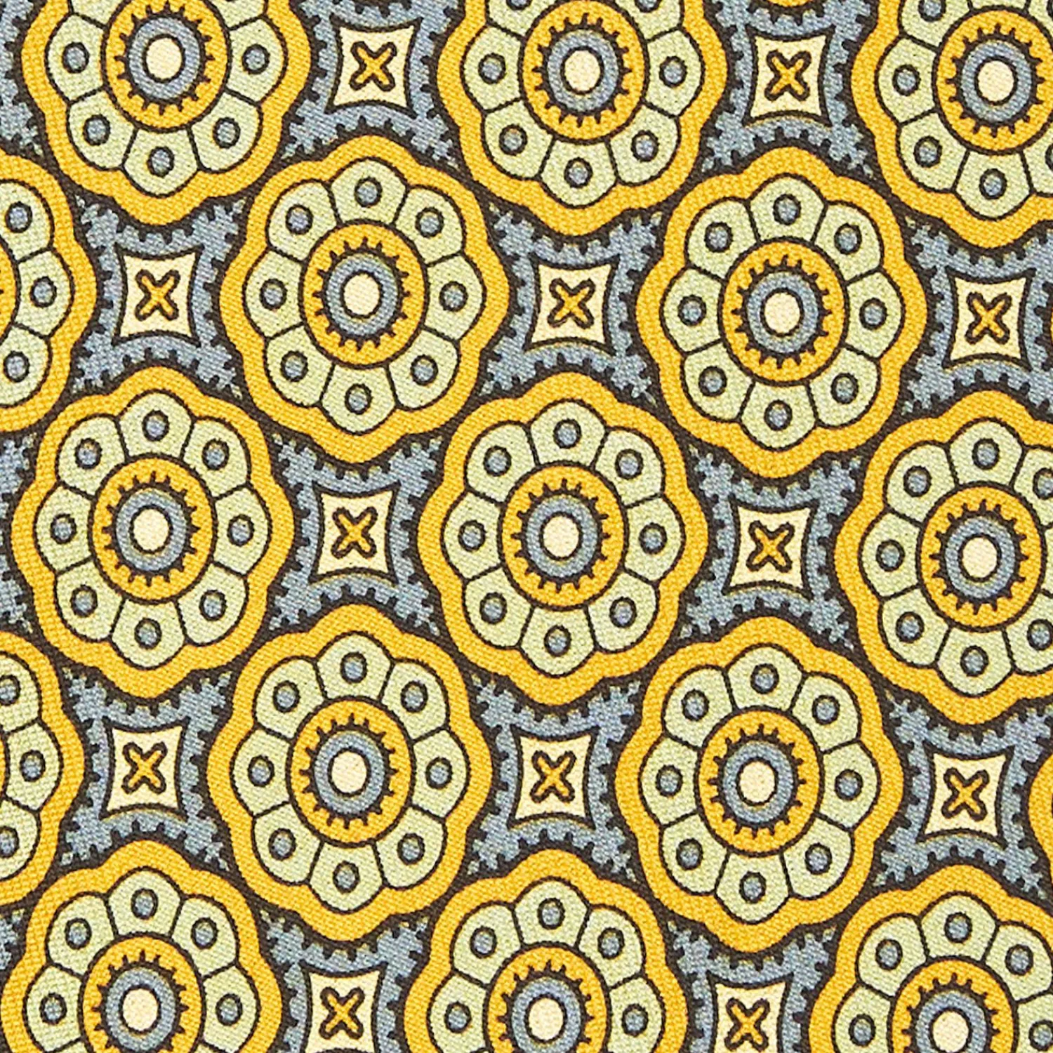 Yellow Archivio Collection Silk Tie 1985-05>E.Marinella Sale